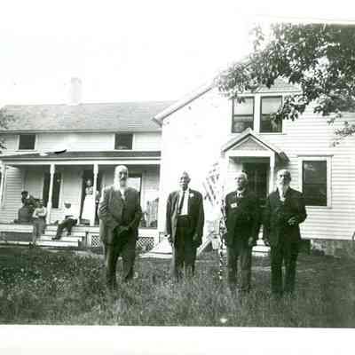 Howell Crowell, A.H. Hammer, Edgar Dick, Lucius Dick