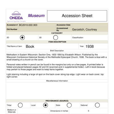 BC.2010.022.303 Accession