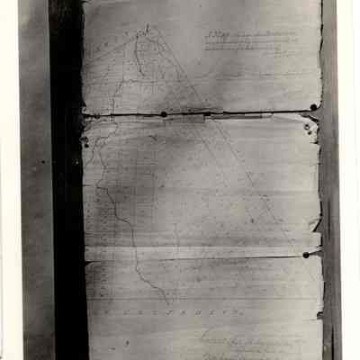 Partial map of land granted to Brothertown Indians