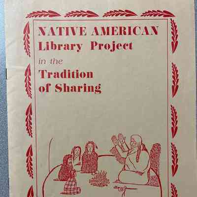 Native American Library Project in the Tradition of Sharing