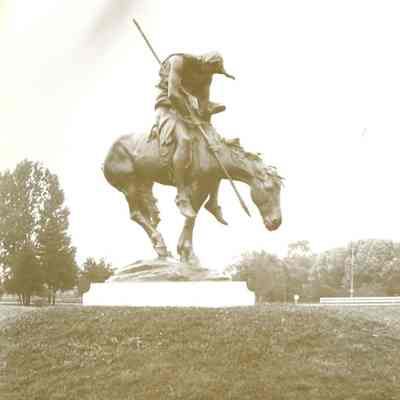 "End of the Trail" Statue