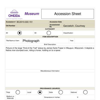 BC.2010.022.151 Accession