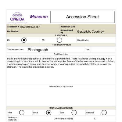 BC.2010.022.157 Accession