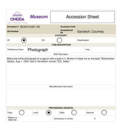 BC.2010.022.100 Accession