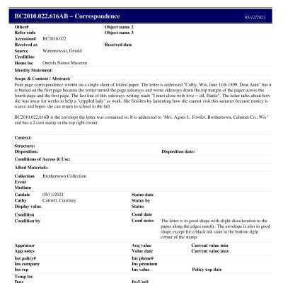 BC2010.022.616AB PP: Past Perfect Summary from 2021