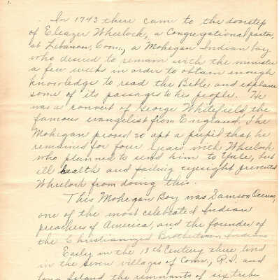Handwritten Notes by Otto E. Heller -- May 1937