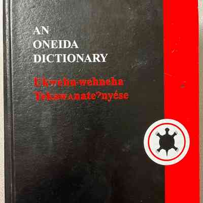 An Oneida Dictionary