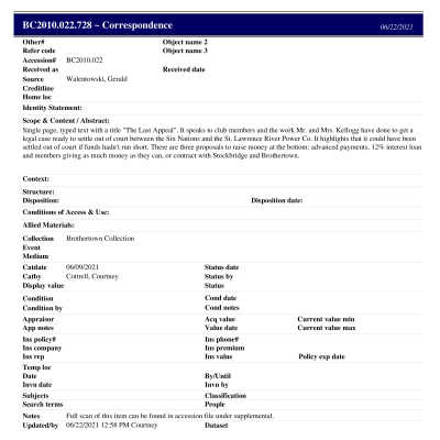 BC2010.022.728 PP: Past Perfect Summary from 2021