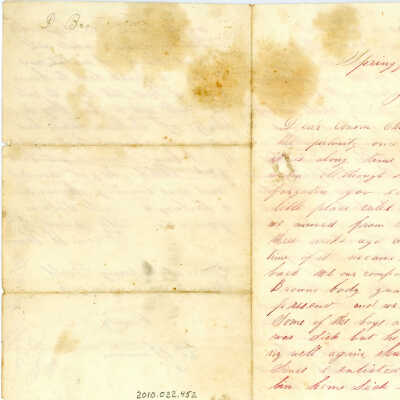 Correspondence to Charlat from H. Hammar