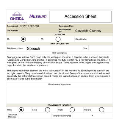 BC.2010.022.333 Accession