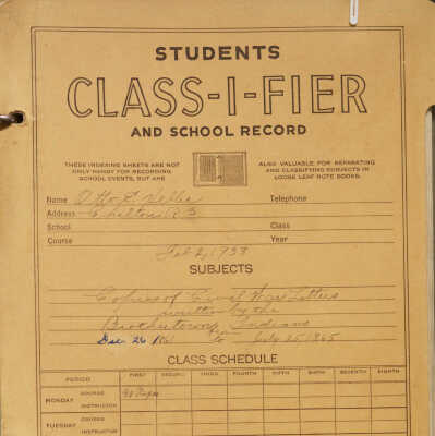 Binder of Civil War Letters