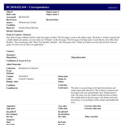 BC2010.022.410 PP: Past Perfect Summary from 2021