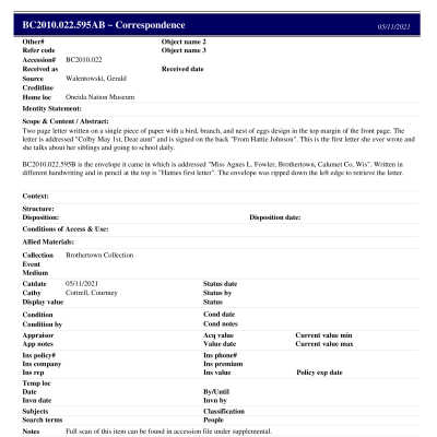 BC2010.022.595AB PP: Past Perfect Summary from 2021