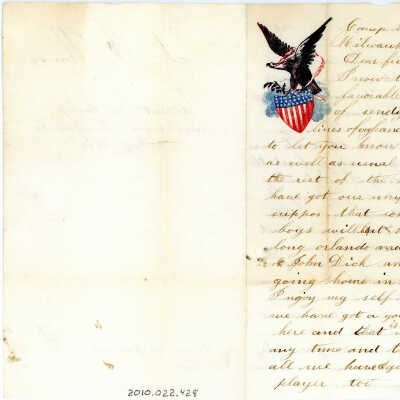 Correspondence to Abba from L. F. Wauby -- Jan 1862