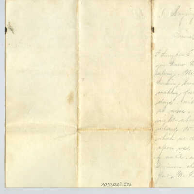 Correspondence to Edgar Dick from John W. Dick -- May 1864