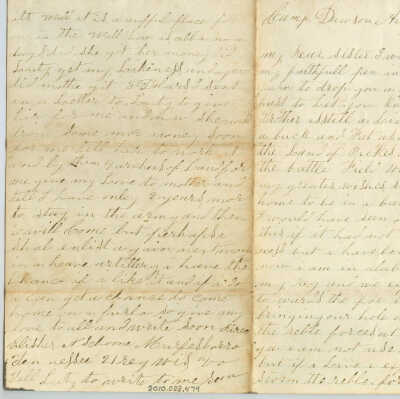 Correspondence to Mrs. Charlotte K. from L. M. Johnson -- Aug 1863