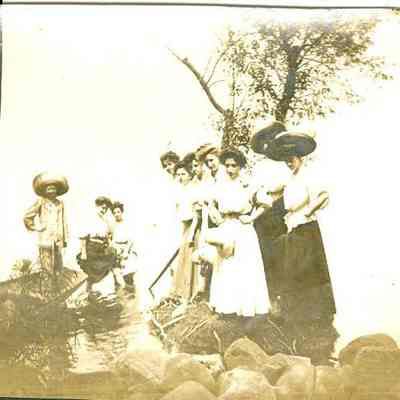 Group of Women with Hats