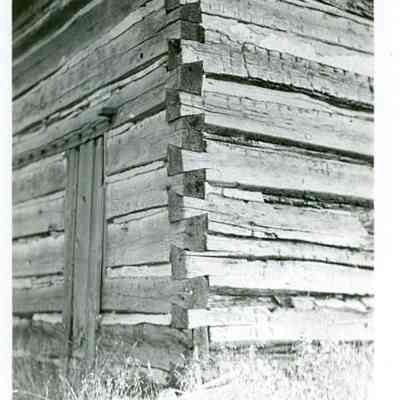 Construction of a log house