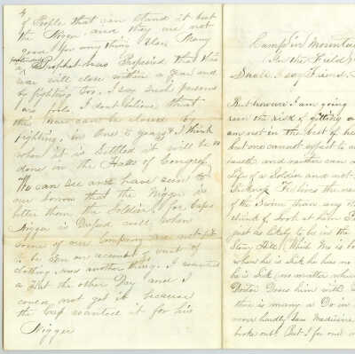 Correspondence to A. L. Fowler from L. M. Johnson -- Mar 1863