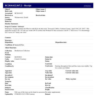 BC2010.022.847.2 PP: Past Perfect Summary from 2021