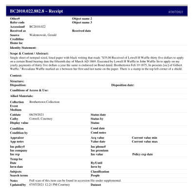 BC2010.022.882.8 PP: Past Perfect Summary from 2021