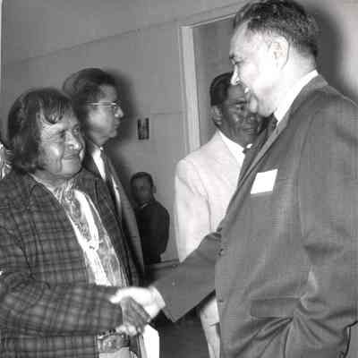 Robert Bennett and Matio Aragon