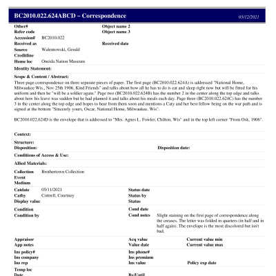 BC2010.022.624ABCD PP: Past Perfect Summary from 2021