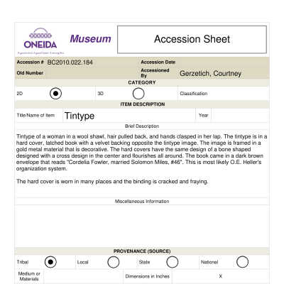 BC.2010.022.184 Accession