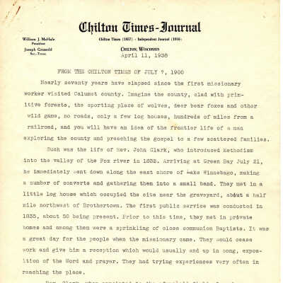 Chilton Times July 7, 1900