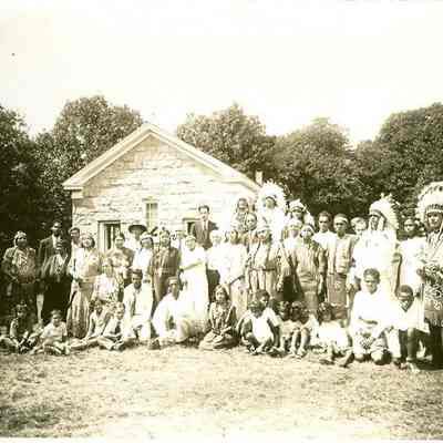 New England Indians at Narragansett Church