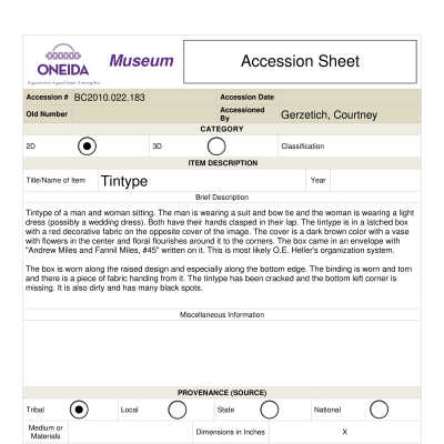 BC.2010.022.183 Accession