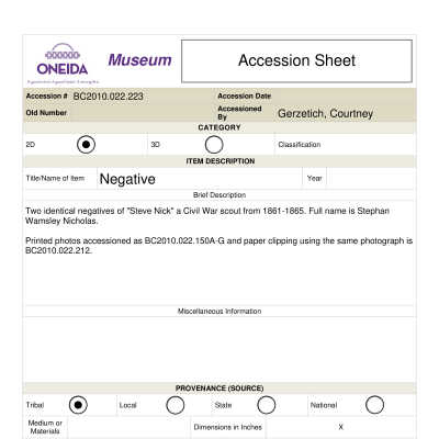 BC.2010.022.223 Accession