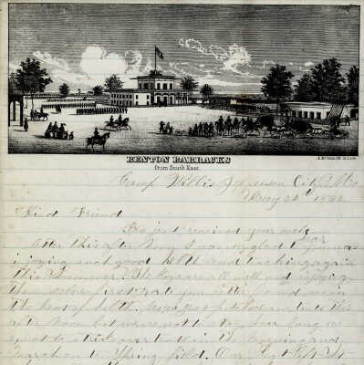 Correspondence from Benton Barracks -- May 1862