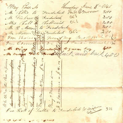 Way Bill June 8, 1848