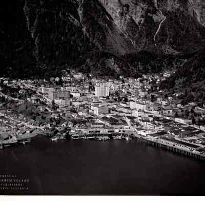 Aerial of Juneau, Alaska