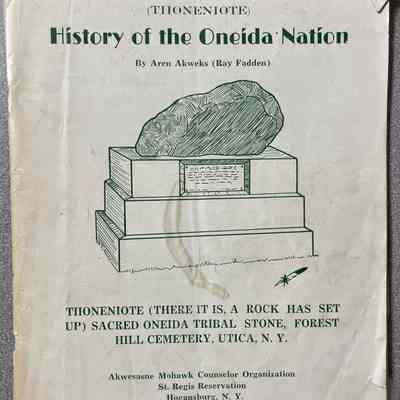 (Tiioneniote) History of the Oneida Nation