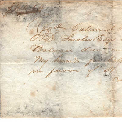 O. D. Fowler to H. W. Bell
