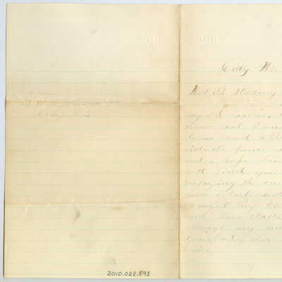 Correspondence from M. Johnson