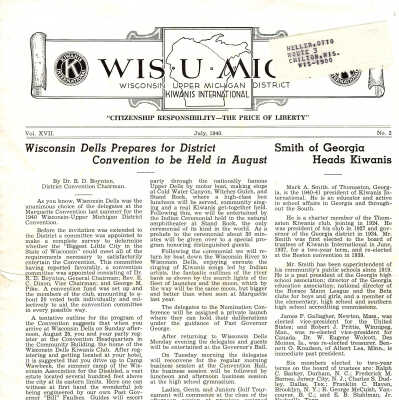 Wis.U.Mich Newsletter (vol. XVII)