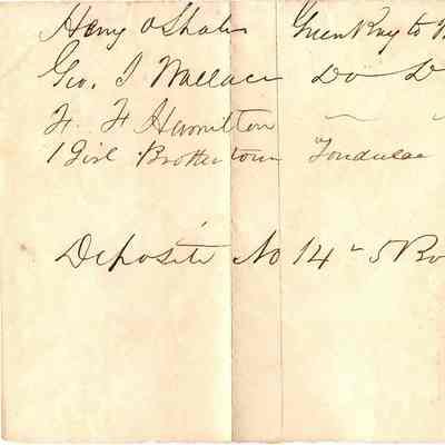 Way Bill for Henry Oshah