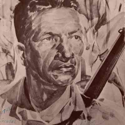 Drawing of man