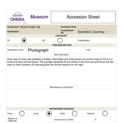 BC.2010.022.156 Accession