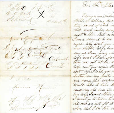 Correspondence from "L. F."