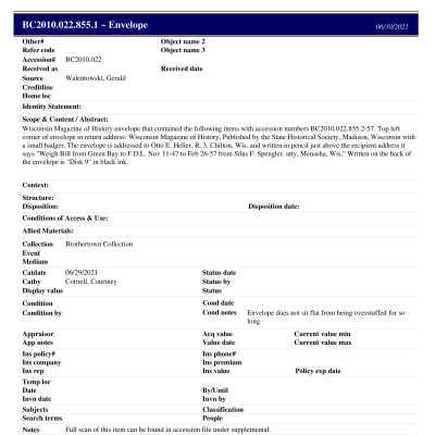 BC2010.022.855.1 PP: Past Perfect Summary from 2021