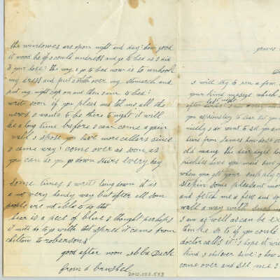 Correspondence Abba Dick -- Aug 1880