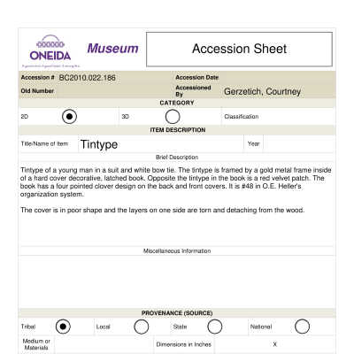 BC.2010.022.186 Accession