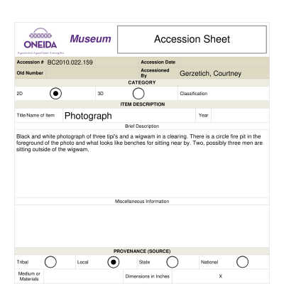 BC.2010.022.159 Accession