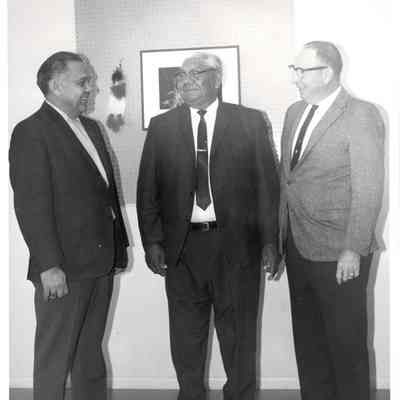 Robert Bennett and two men