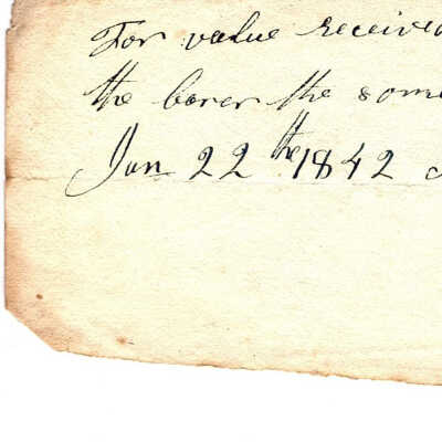Samuel Miller to O. D. Fowler Jun 1842