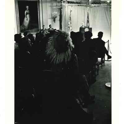 Lyndon B. Johnson press conference